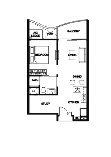 Kingsford Hillview Peak - Floor Plan