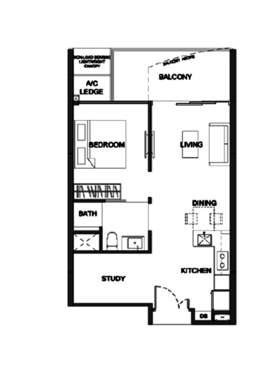 Kingsford Hillview Peak - Floor Plan
