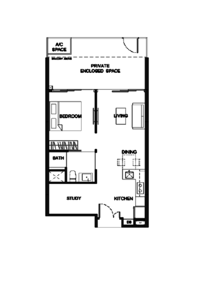 Kingsford Hillview Peak - Floor Plan