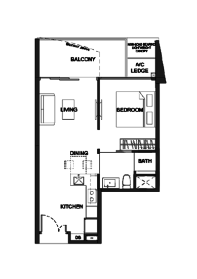Kingsford Hillview Peak - Floor Plan