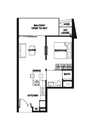 Kingsford Hillview Peak - Floor Plan