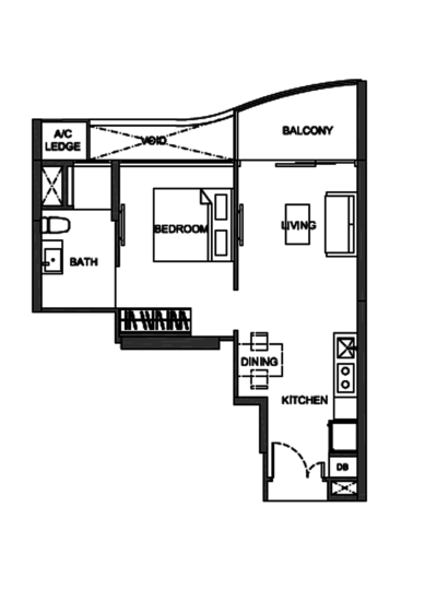 Kingsford Hillview Peak - Floor Plan
