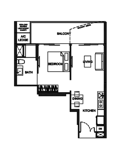 Kingsford Hillview Peak - Floor Plan