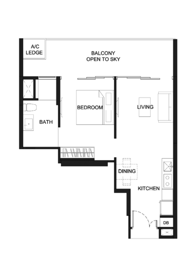 Kingsford Hillview Peak - Floor Plan