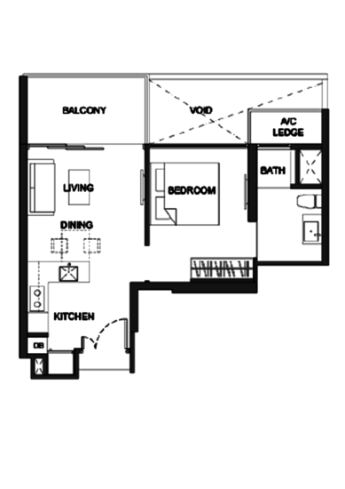 Kingsford Hillview Peak - Floor Plan