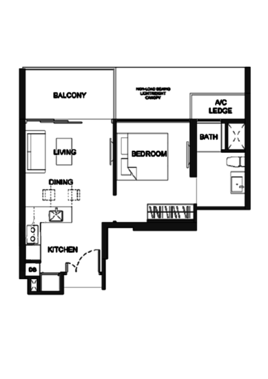 Kingsford Hillview Peak - Floor Plan