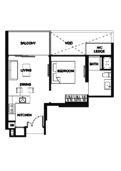 Kingsford Hillview Peak - Floor Plan