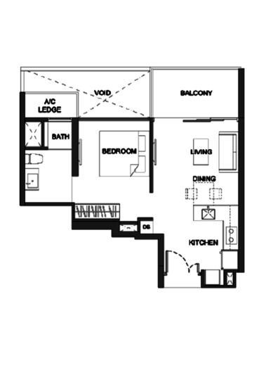 Kingsford Hillview Peak - Floor Plan