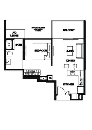 Kingsford Hillview Peak - Floor Plan