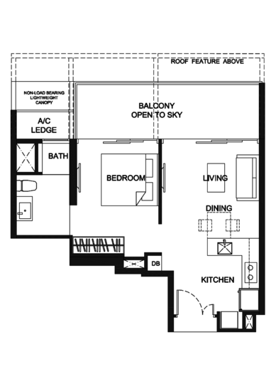 Kingsford Hillview Peak - Floor Plan