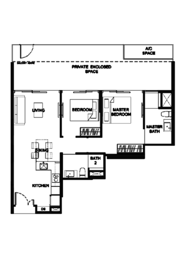 Kingsford Hillview Peak - Floor Plan