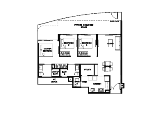 Kingsford Hillview Peak - Floor Plan