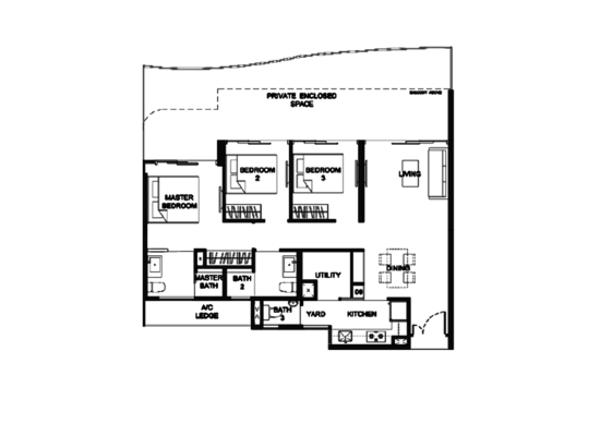 Kingsford Hillview Peak - Floor Plan