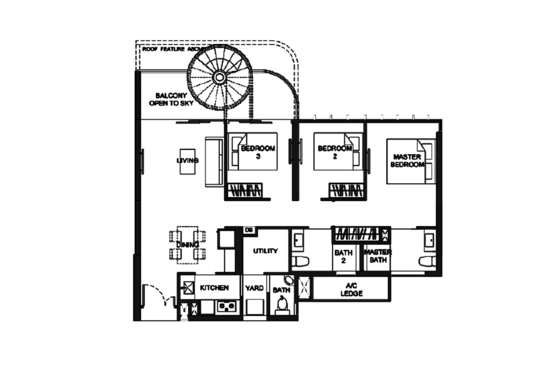 Kingsford Hillview Peak - Floor Plan