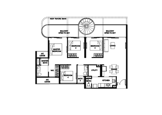 Kingsford Hillview Peak - Floor Plan