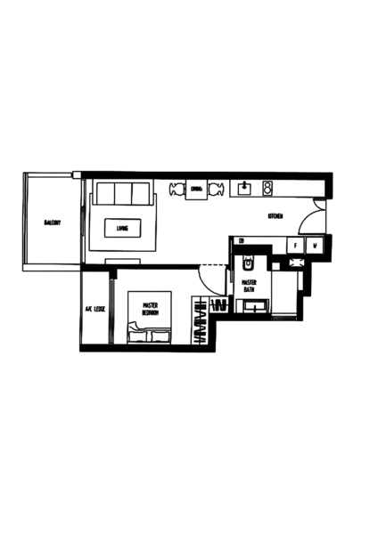 Sennett Residence, 37 Pheng Geck Avenue, 1 Bedroom, 570 sqft, Condominium For Sale, by Jarvis Leong Gee Lim, 500166336 - PropertyGuru.com.sg