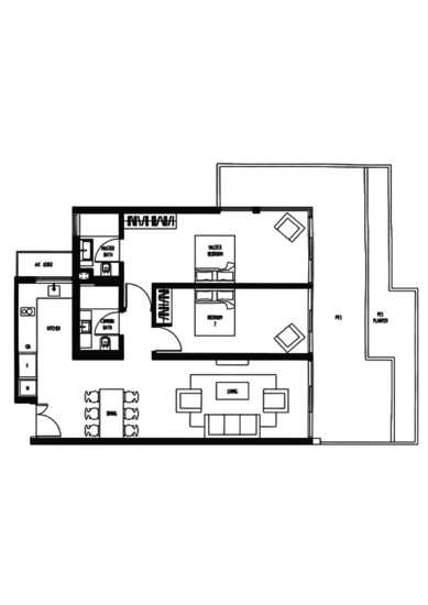 Sennett Residence - Floor Plan