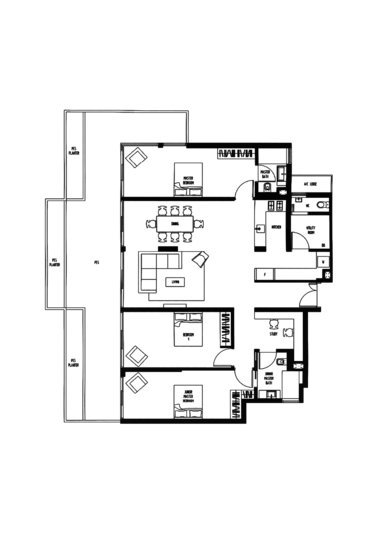 Sennett Residence - Floor Plan