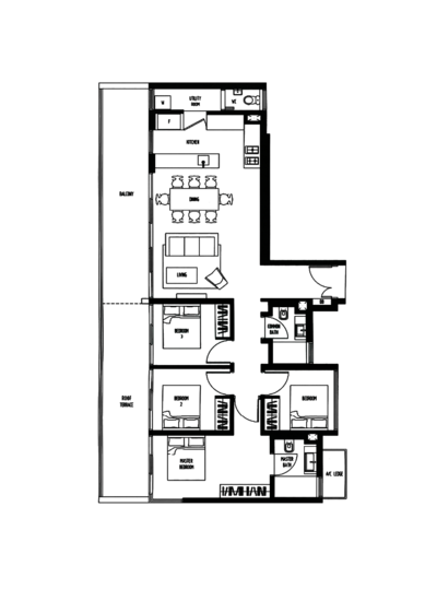 Sennett Residence - Floor Plan
