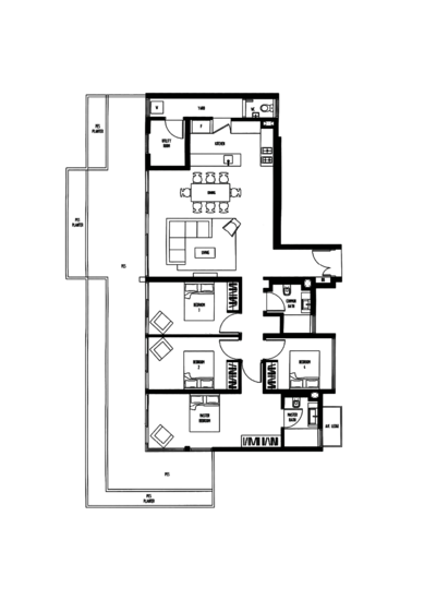 Sennett Residence - Floor Plan