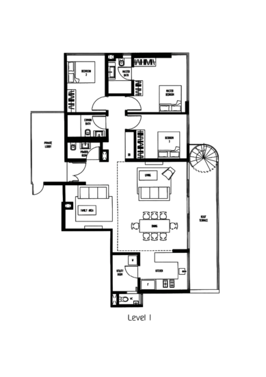 Sennett Residence - Floor Plan