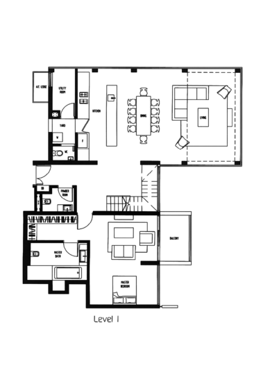 Sennett Residence - Floor Plan