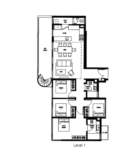 Sennett Residence - Floor Plan