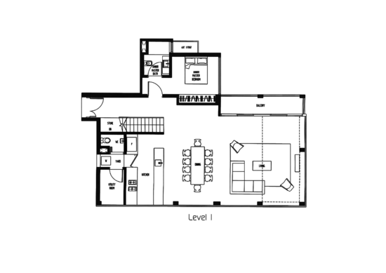 Sennett Residence - Floor Plan