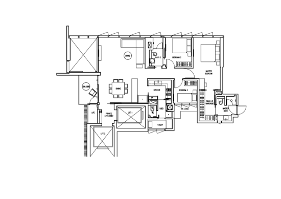 Echelon - Floor Plan