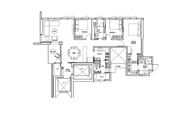 Echelon - Floor Plan