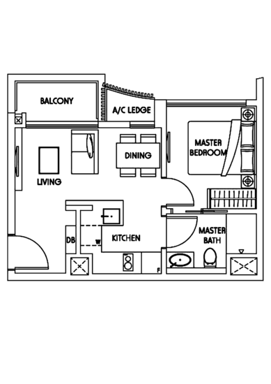Sky Green - Floor Plan