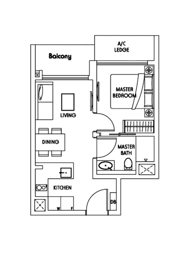 Sky Green - Floor Plan