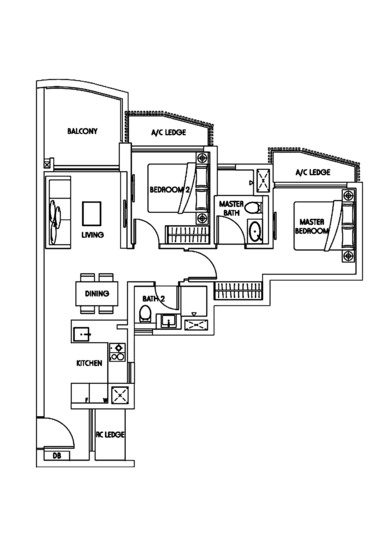 Sky Green - Floor Plan