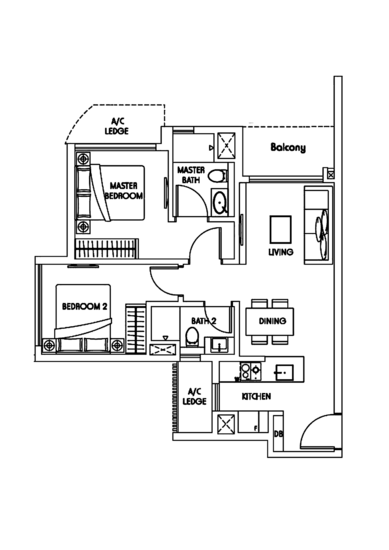 Sky Green - Floor Plan