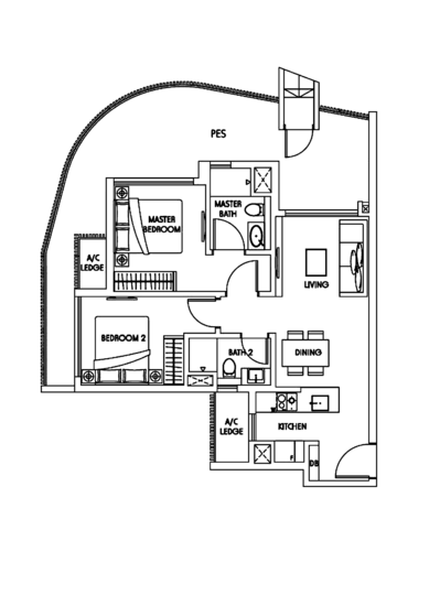 Sky Green - Floor Plan