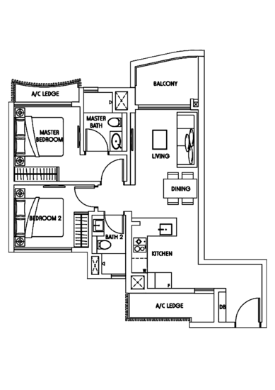 Sky Green - Floor Plan