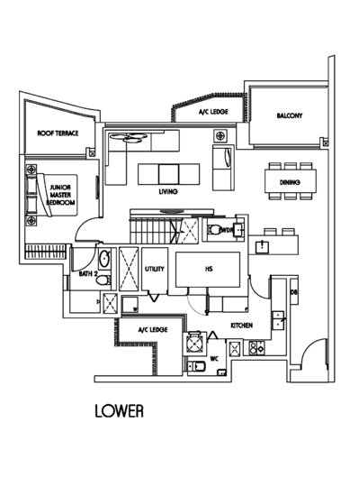 Sky Green - Floor Plan