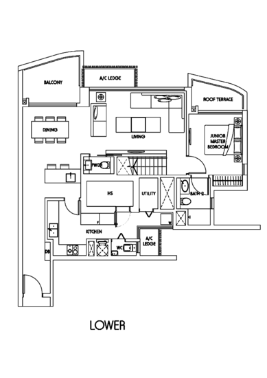 Sky Green - Floor Plan