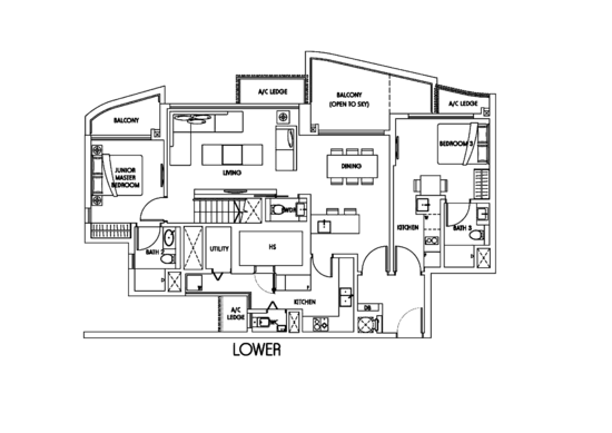 Sky Green - Floor Plan