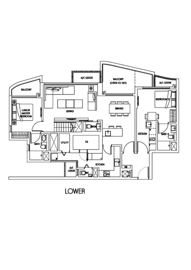 Sky Green - Floor Plan