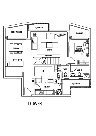 Sky Green - Floor Plan