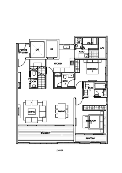 Lloyd SixtyFive - Floor Plan