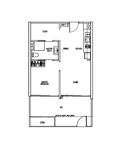 Q Bay Residences - Floor Plan