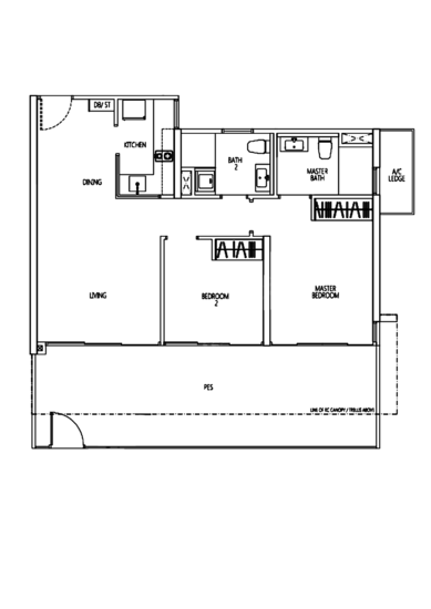 Q Bay Residences - Floor Plan