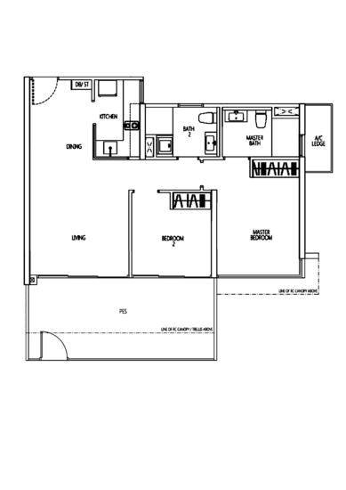 Q Bay Residences - Floor Plan