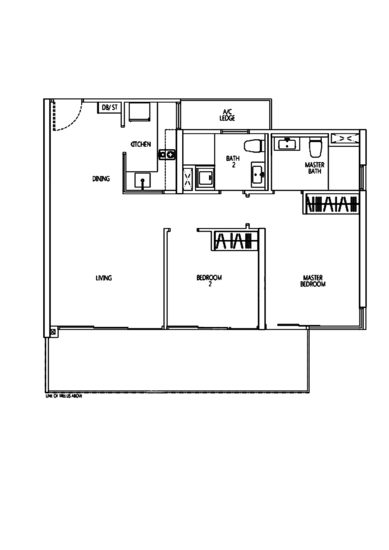 Q Bay Residences - Floor Plan