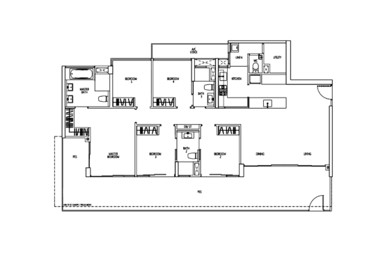 Q Bay Residences - Floor Plan