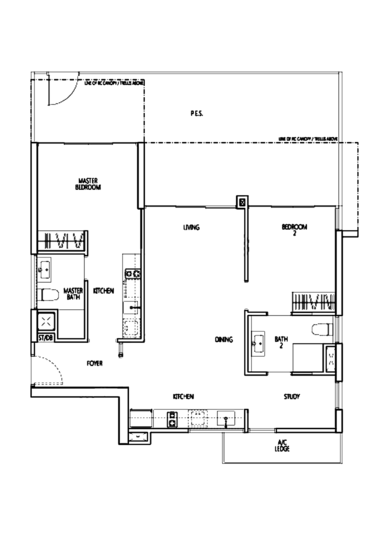 Q Bay Residences - Floor Plan