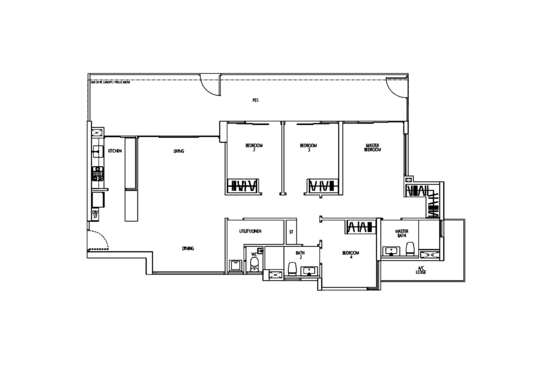 Q Bay Residences - Floor Plan