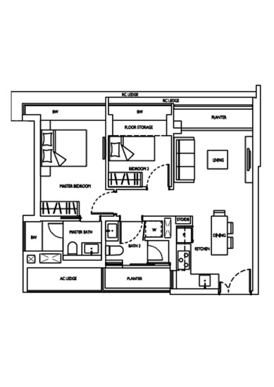 D'Nest - Floor Plan